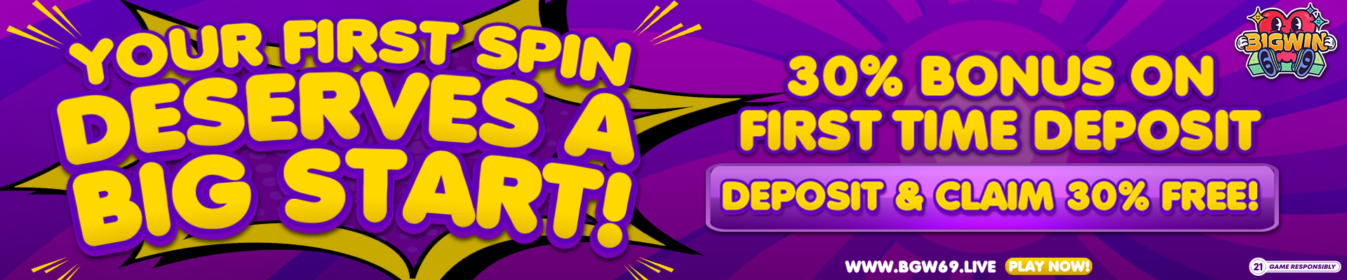 MAIN: (OCTOBER) 30% V2BONUS ON FIRST TIME DEPOSIT
